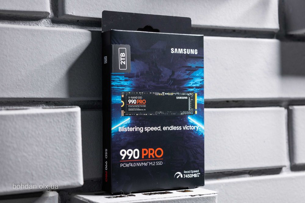 Samsung 990 PRO 2TB M.2 SSD 中古品 Купить SSD-диск Samsung 990 PRO V-NAND 3-bit MLC 2TB M.2