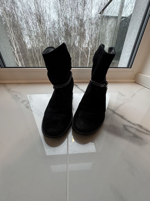 Botki zamszowe Badura roz 37