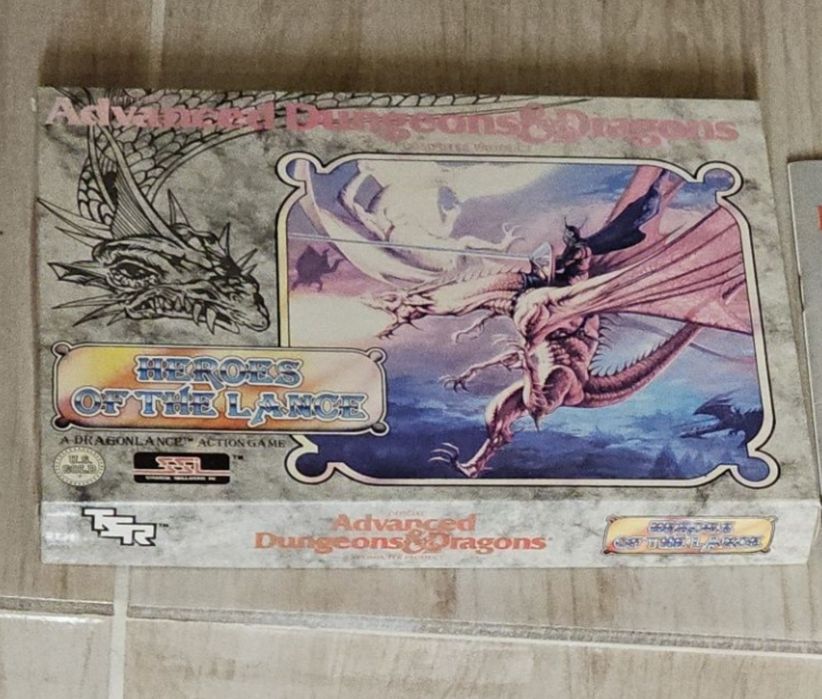 AD&D Heroes of the Lance C64 | BigBox STAN KOLEKCJONERSKI | Retro