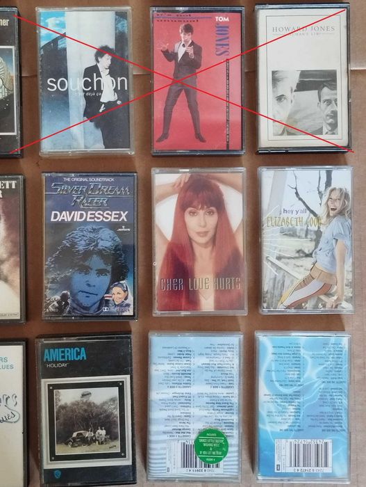 Várias Cassetes Antigas Internacionais
