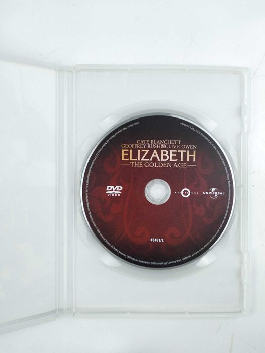 Elizabeth Złoty wiek film DVD