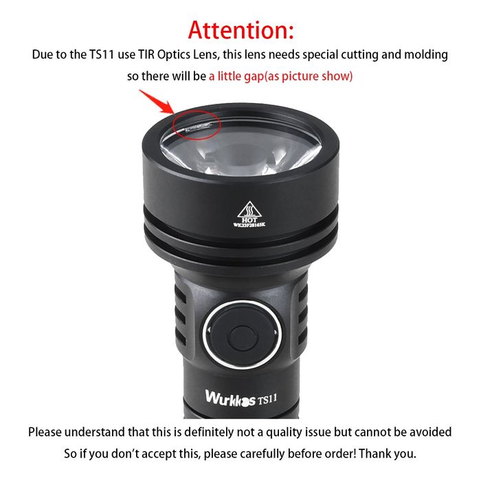 Latarka szperacz EDC Wurkkos TS11