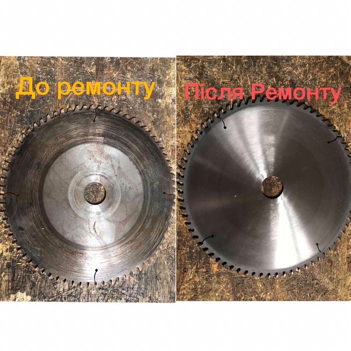 Реставрація дискових пил від ф125 до 1000мм