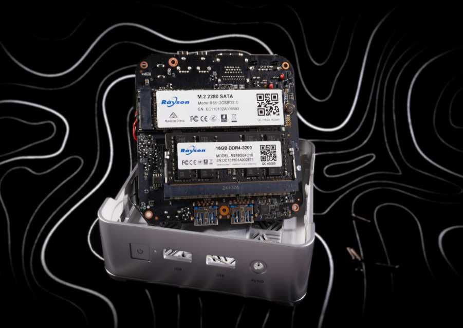 Компактний міні компьютер Mini PC NiPoGi Essenx E2 (CMNE2000SEU1650)