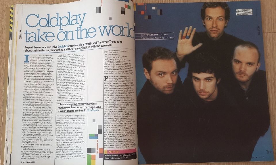 Ravista NME 90s Oasis