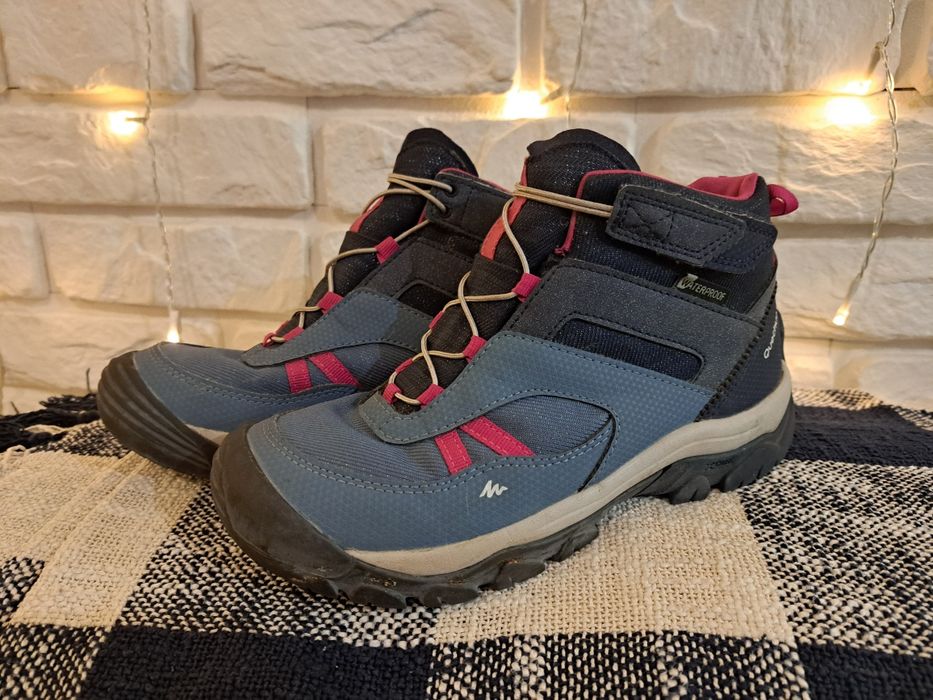 Buty turystyczne trekkingowe dla dzieci Quechua Crossrock wodoodporne