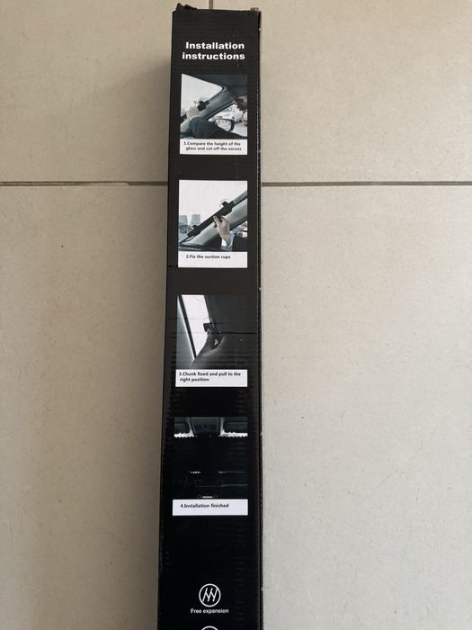 Cortina para carro parabrisa