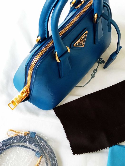 Mini Prada Saffiano Lux