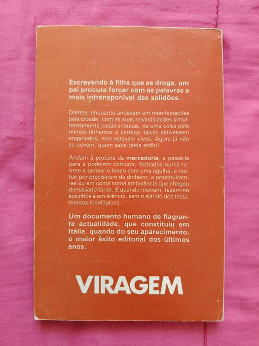 Cartas de Um Pai à Filha Que Se Droga ( Livro )
