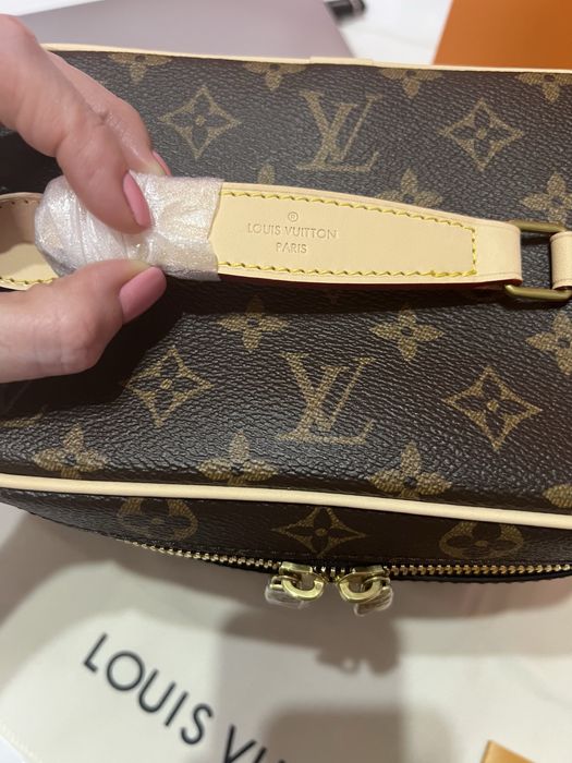 Косметичка LV Louis Vuitton Nice BB чип NFC Луи Виттон