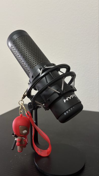 Microfone HyperX quad cast