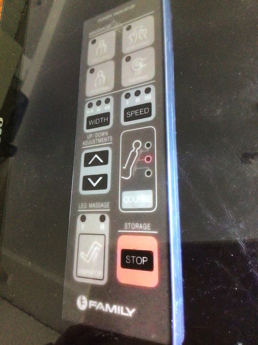 Массажное кресло Family электрическ Рабочее 5 режимов ид сост недорог