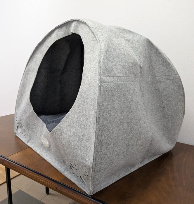 Legowisko Budka dla Psa z Filcu Wigwam 95x76x79cm