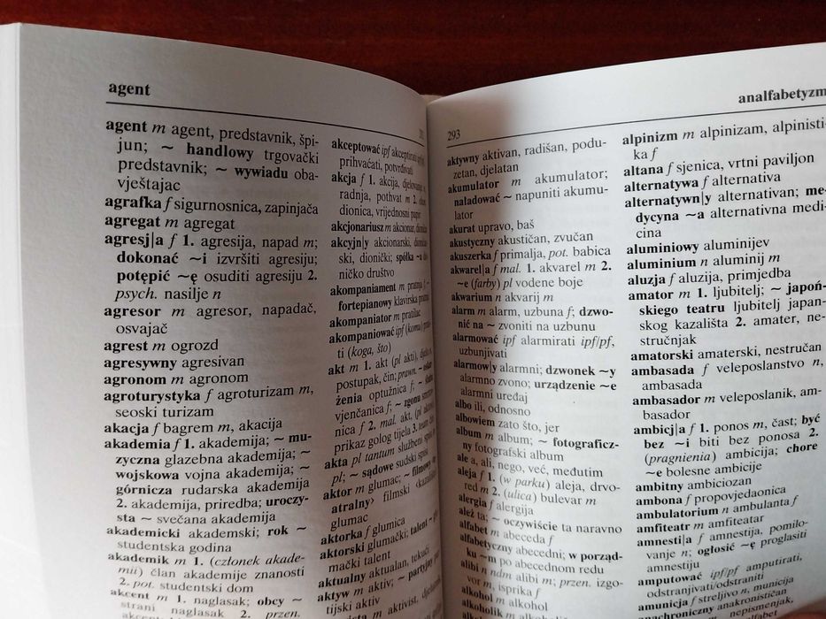 Kieszonkowy słownik chorwacko - polski, polsko - chorwacki