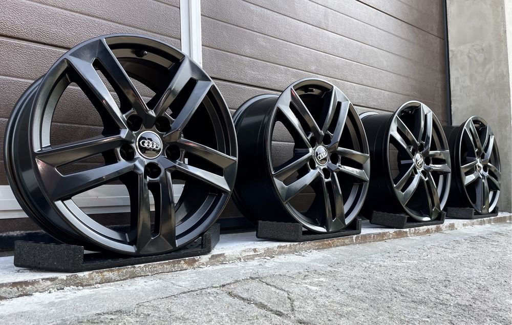 4x felgi aluminiowe 5x112 r17 et42 7J Alufelgi Oryginał Audi 17” black