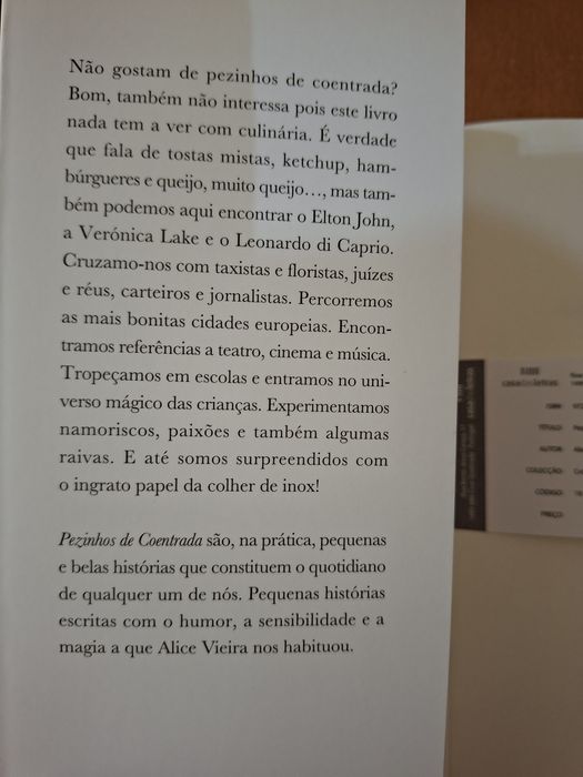 Pezinhos de Coentrada pequenas histórias