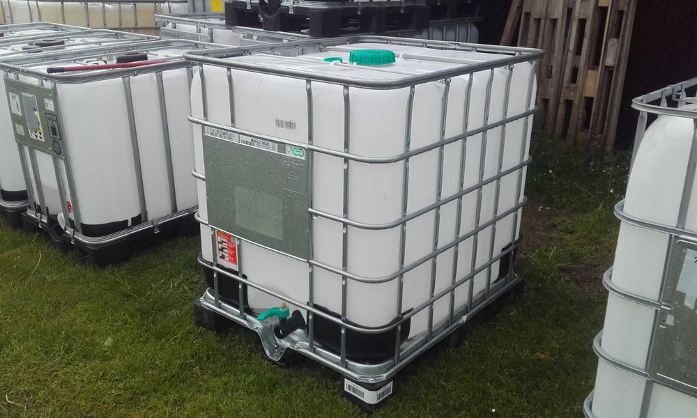 Mauzer pojemnik beczka 600l/1000l.beczki plastikowe.