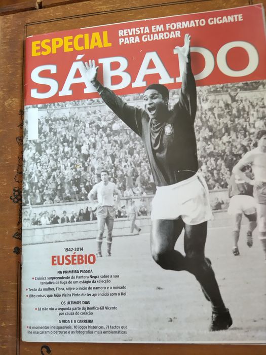 Revista Sábado especial Eusébio
