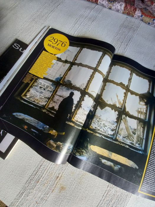 Revista Única do jornal Expresso especial sobre o 11 de Setembro