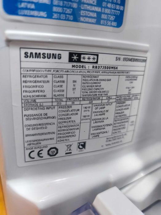 Frigorífico Combinado Samsung RB37J500MSA Inox