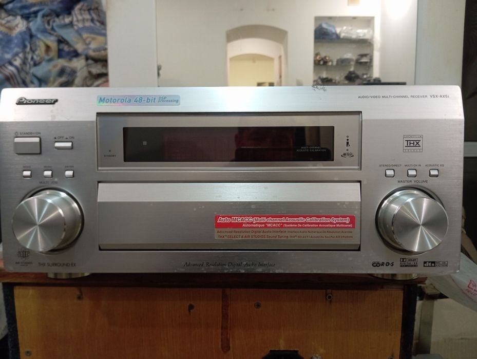 Ресивер усилитель Pioneer VSX-AX5i-S мощный,