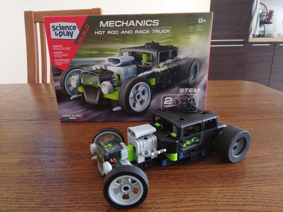 Clementoni Science and Play Mechanics klocki 2w1