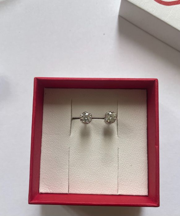 Пусеты бриллианты обмен/продажа