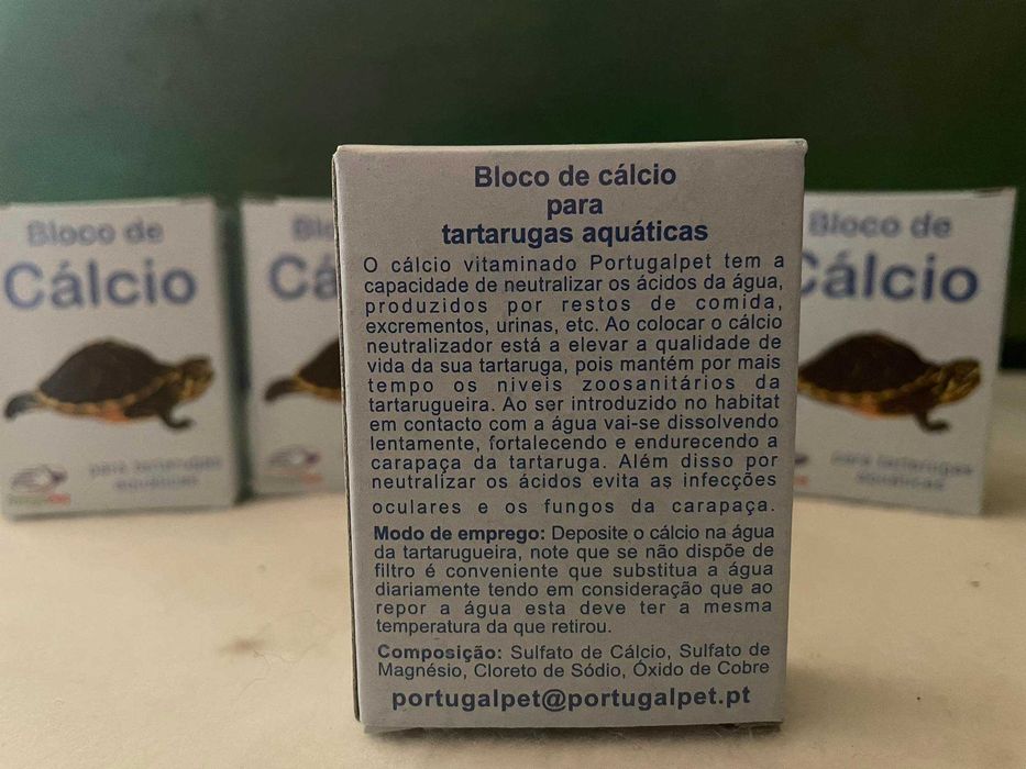 Cálcio para tartarugas