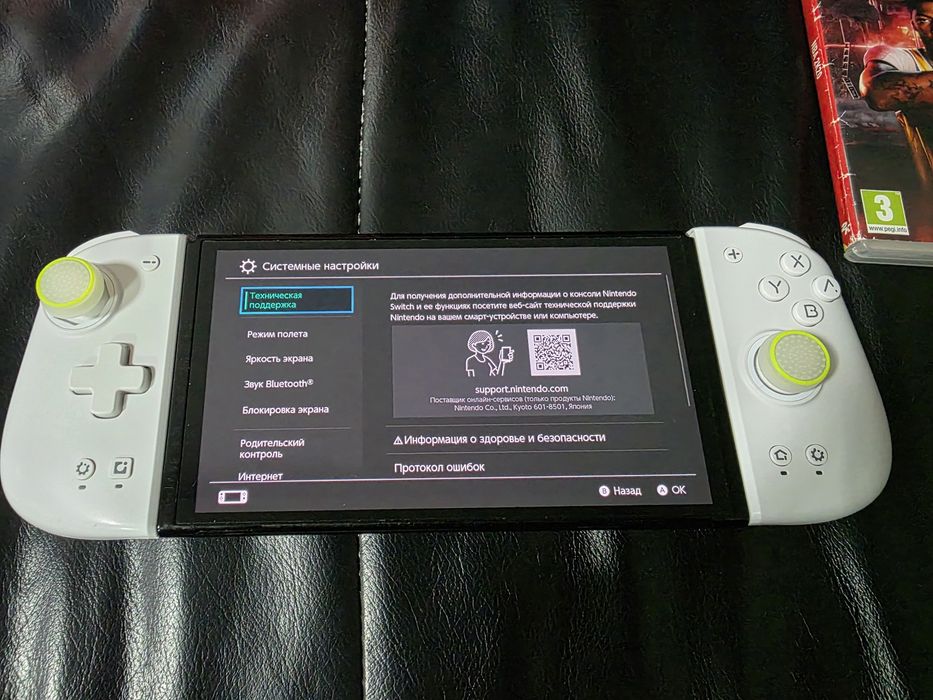 Nintendo Switch Oled + Mobapad + 2 гри