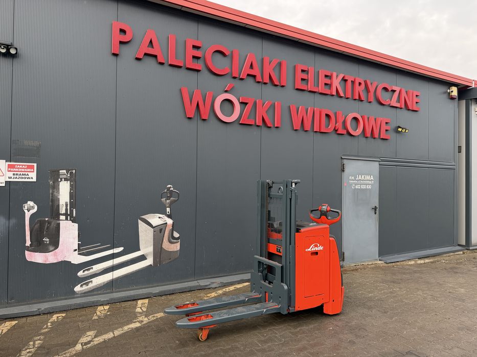 Paleciak elektryczny Linde D 10 2020r 210 cm 1200 kg wózek Linde