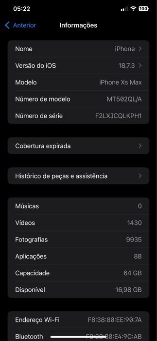 Iphone Xs Max 64gb
