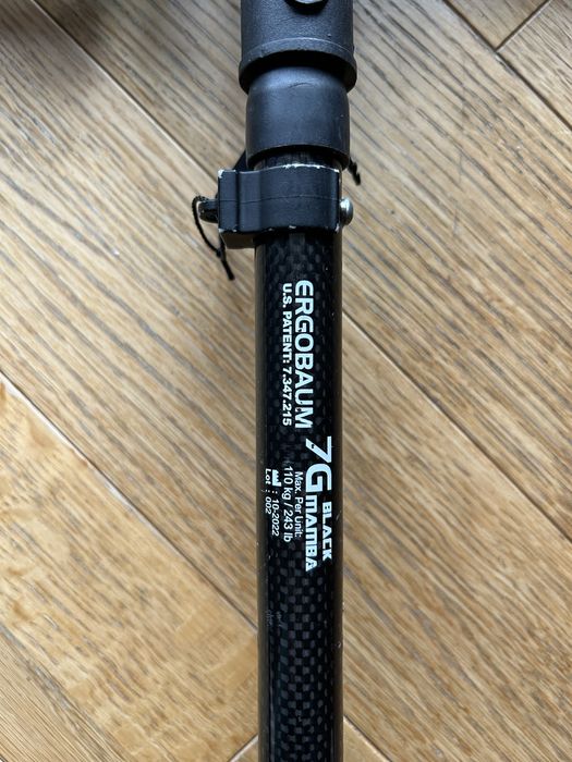 Карбонові милиці Ergobaum 7G Black Mamba by Ergoactives