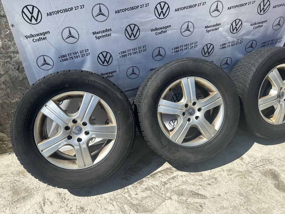 Колеса титани Nissan Pathfinder або Nissan Navara  R17