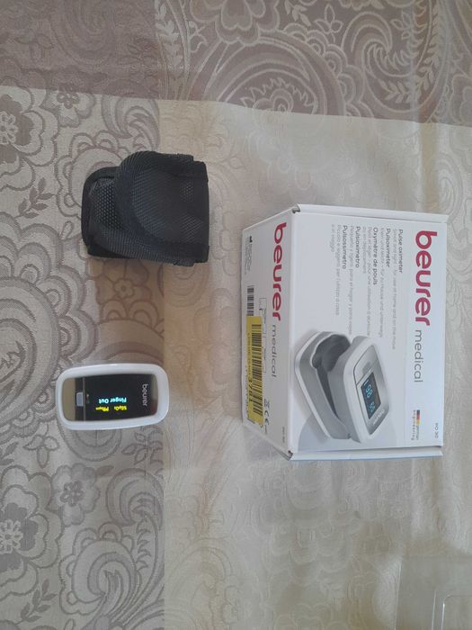 Pulsoksymetr beurer po30 pomiar tętna i nasycenia