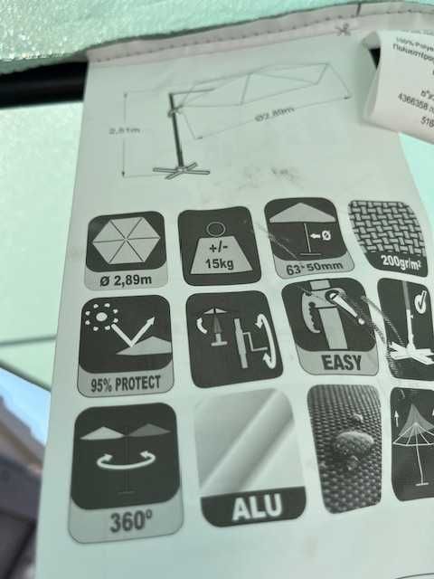 Chapéu de Sol Jardim