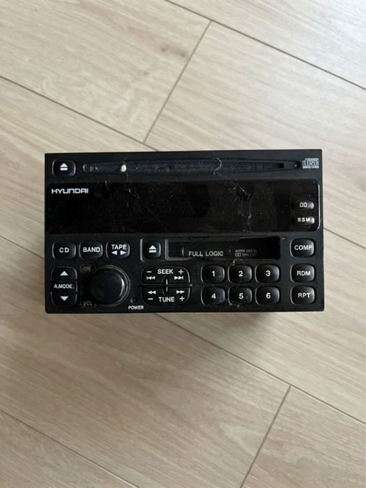 Оригінальна штатна магнітола Hyundai H-850YEN (CD + Касета) OEM 96180-34202