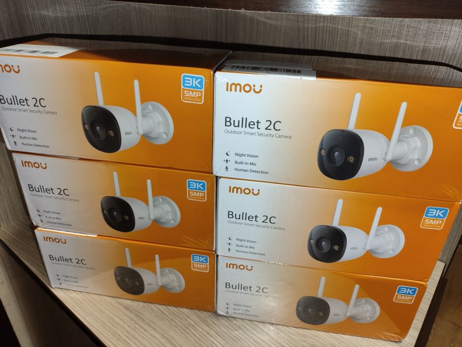 Imou Bullet 2C F42P 5 Mp,   Смарт камера •НОВІ•ГАРАНТІЯ•