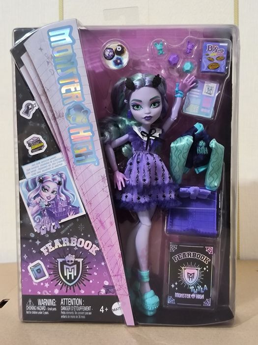 Monster High Fearbook Twyla Fashion Лялька Монстер Хай Твайла книга