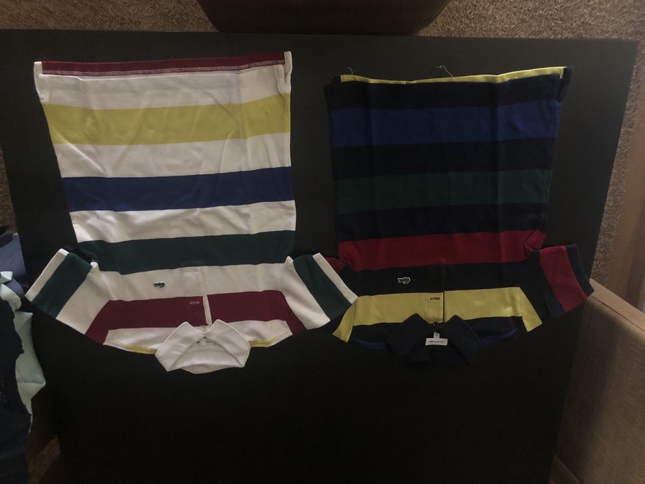 2 polos lacoste 10 anos
