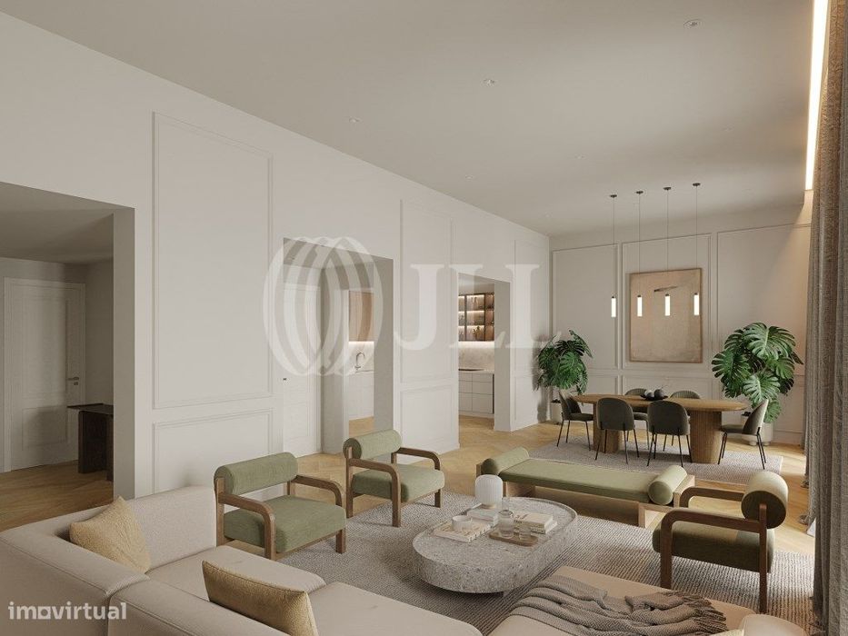 Renovated 3-Bedroom Apartment in Chiado, Lisbon