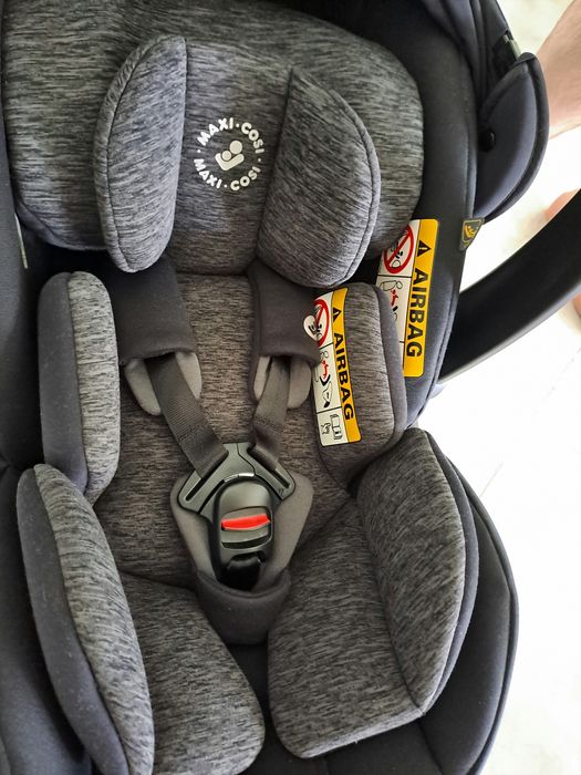 Fotelik samochodowy dla niemowlaka Maxi Cosi Marble + baza na isofix