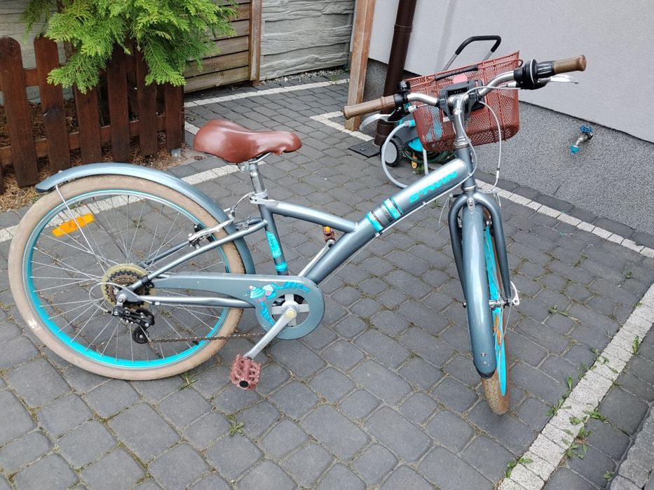 Rower dla dziewczynki Btwin Poply 500