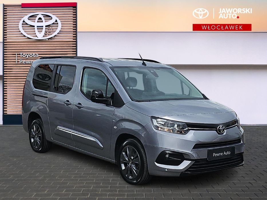 Toyota Proace City Verso Fv 23%, Auto krajowe,Serwis aso, kamera cofania, 7 osobowy