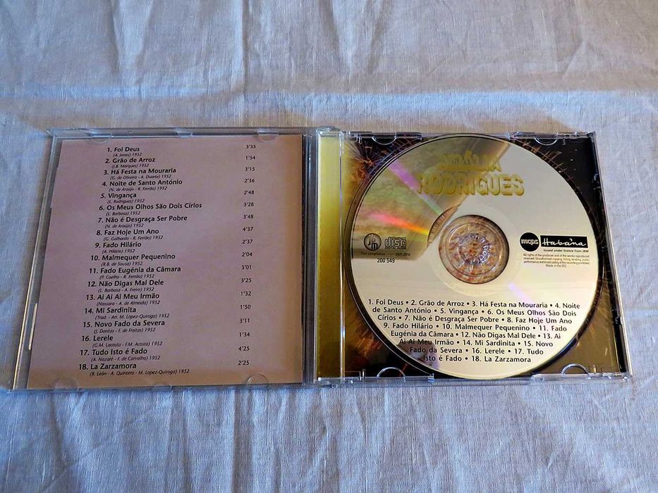 CD Amália Rodrigues – Álbum “Amália Rodrigues”