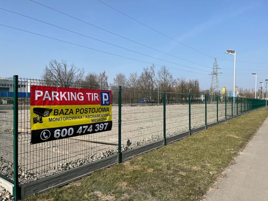 Parking TIR Ciechanów – miejsca postojowe, monitoring 24h,