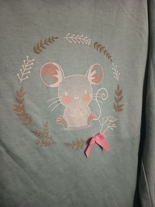 Pijama femenino com padrão