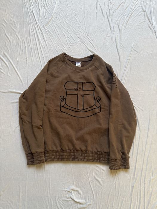 Number (N)ine 01SS Shield Longsleeve in Brown