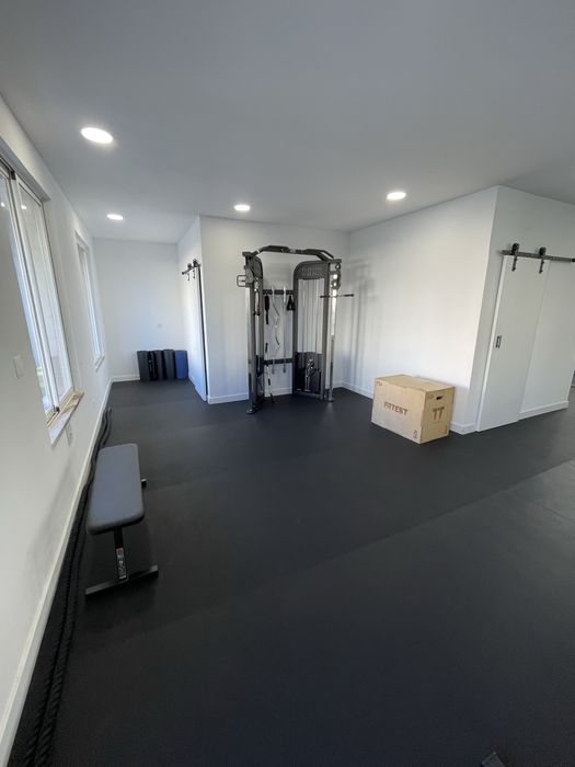 Piso de borracha 6mm Ginasio