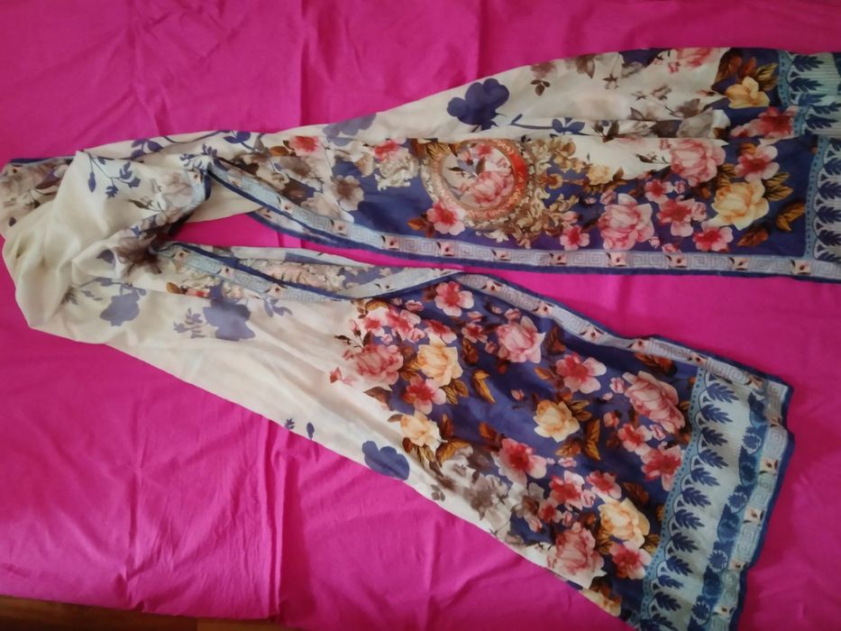 Шарф, тонкий, длинный,.