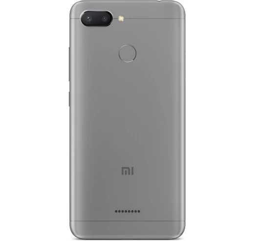 Смартфон Xiaomi Redmi 6 4/64 Grey 5.45" IPS, 12+5 Мп Helio P22 3000mAh